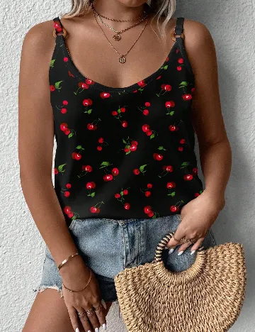 Maiou SHEIN CURVE, negru