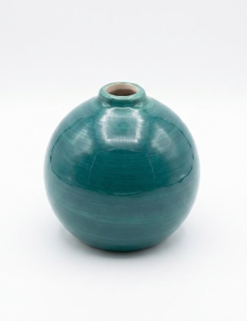 Vază decorativă din ceramică, 12 cm Cozy Creations, verde