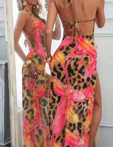 Costum de baie SHEIN, mix culori