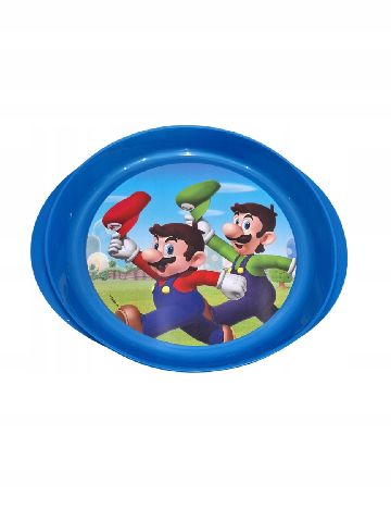 Farfurie de plastic Durabo, albastru