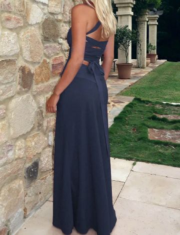 Rochie lunga SHEIN, bleumarin
