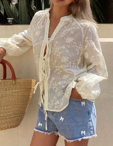 Bluza Dazy, crem