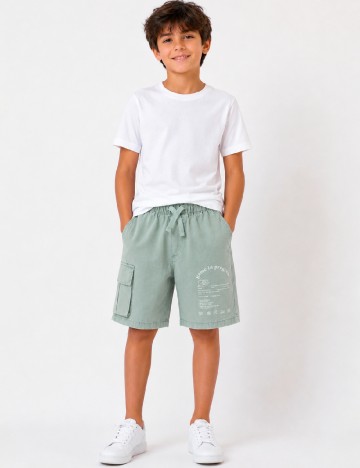 Pantaloni scurti Zara, verde