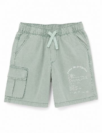 Pantaloni scurti Zara, verde