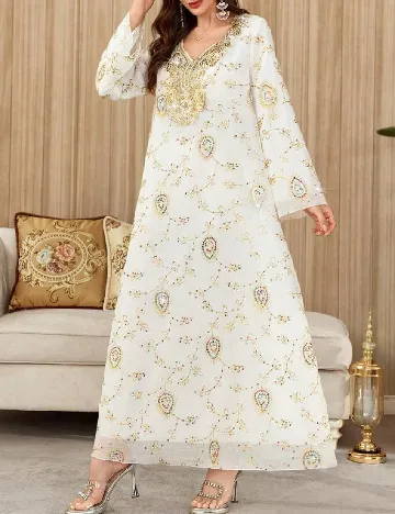 Rochie lunga SHEIN, alb