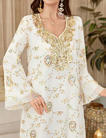 Rochie lunga SHEIN, alb