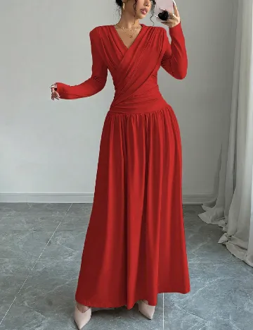Rochie lunga SHEIN, rosu