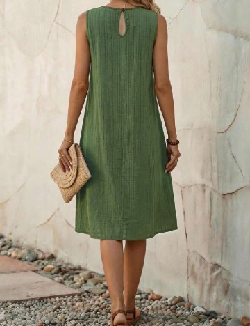 Rochie medie Emery Rose, verde
