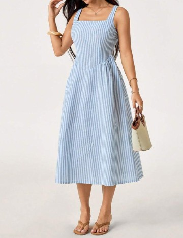 Rochie medie SHEIN, albastru