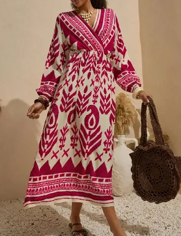 Rochie lunga SHEIN, roz