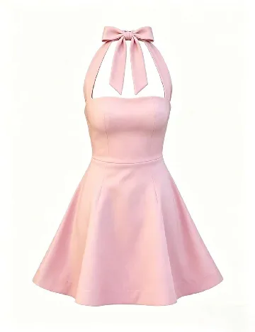 Rochie scurta SHEIN, roz