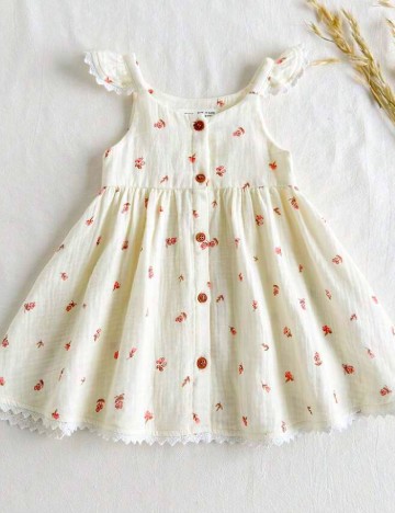 Rochie Shein Kids, crem
