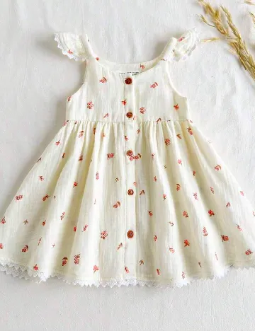 Rochie Shein Kids, crem