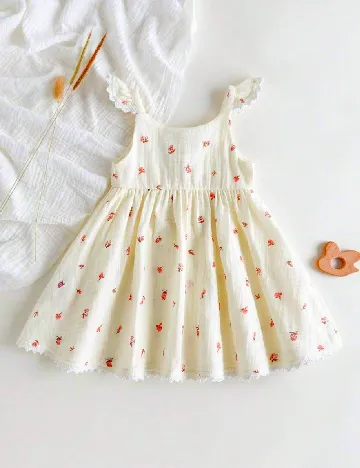 Rochie Shein Kids, crem
