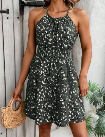 Rochie scurta SHEIN, gri