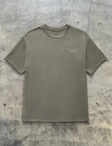Tricou SHEIN Plus Size Men, verde