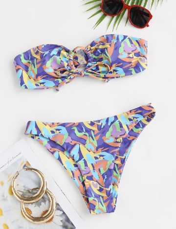 Costum de baie SHEIN, mix culori