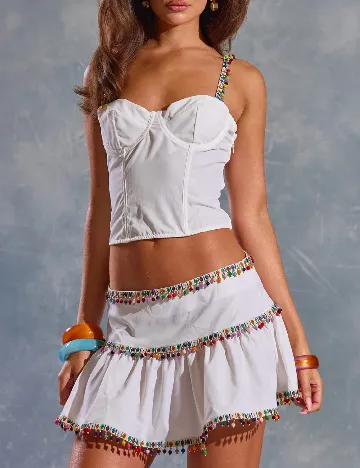 Top SHEIN, alb