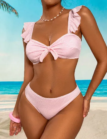 Costum de baie SHEIN, roz