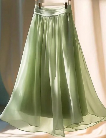 Fusta SHEIN, verde
