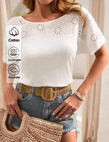 Bluza SHEIN, alb