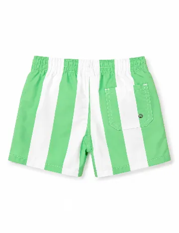 Pantaloni scurti de baie Zara, verde