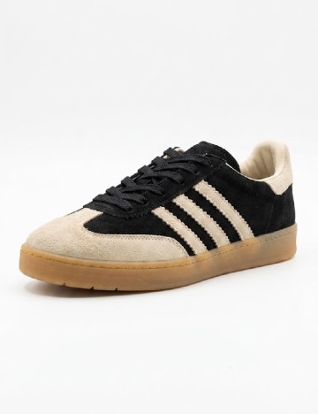 Adidasi Shoeberry, crem/negru