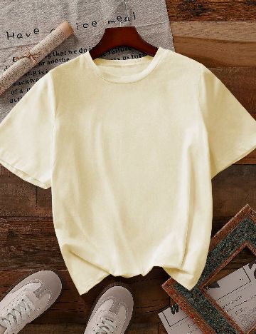Tricou SHEIN, crem