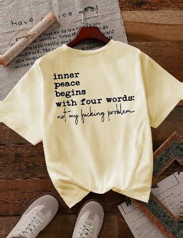 Tricou SHEIN, crem