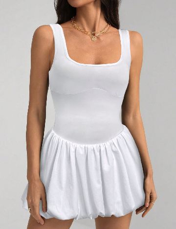 Rochie scurta SHEIN, alb