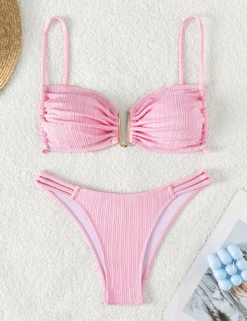 Costum de baie SHEIN, roz