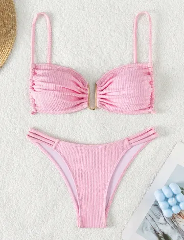 Costum de baie SHEIN, roz