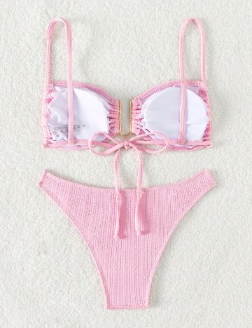 Costum de baie SHEIN, roz