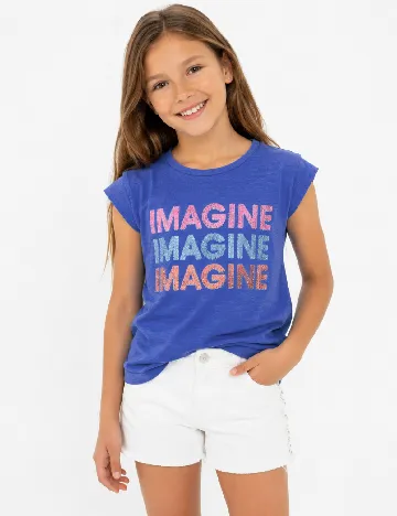Tricou Zara, albastru