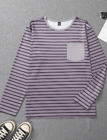 Bluza de pijama SHEIN, mov