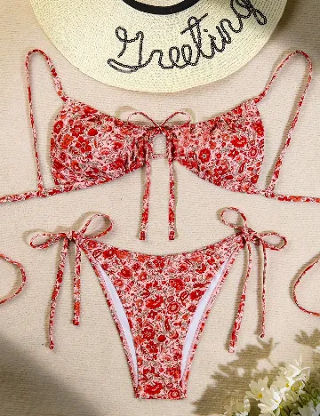 Costum de baie SHEIN, mix culori