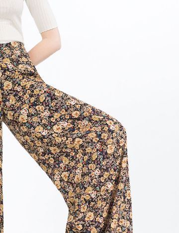 Pantaloni Zara, floral print