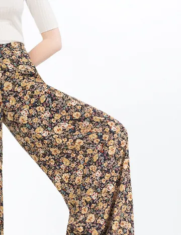 Pantaloni Zara, floral print