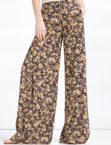 Pantaloni Zara, floral print