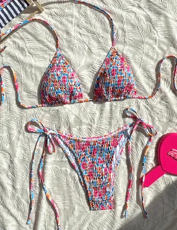 Costum de baie SHEIN, mix culori