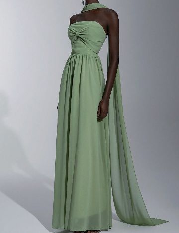 Rochie lunga SHEIN, verde