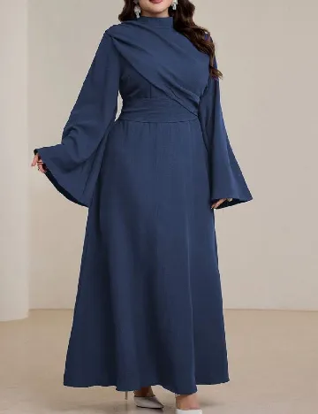 Rochie lunga SHEIN CURVE, albastru