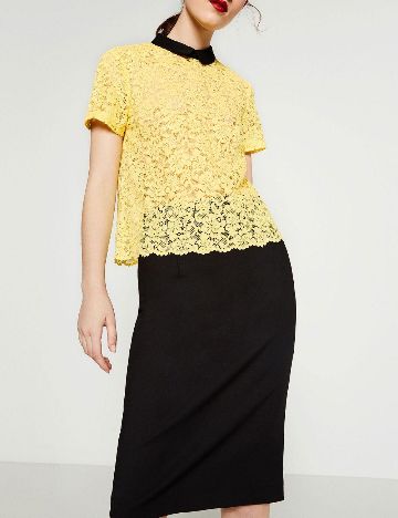 Bluza Zara, galben