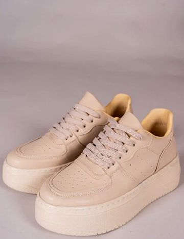 Adidasi Riccon, crem