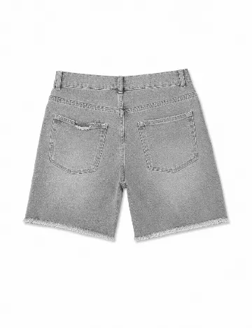 Pantaloni scurti Zara, gri