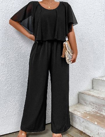 Salopeta SHEIN CURVE, negru