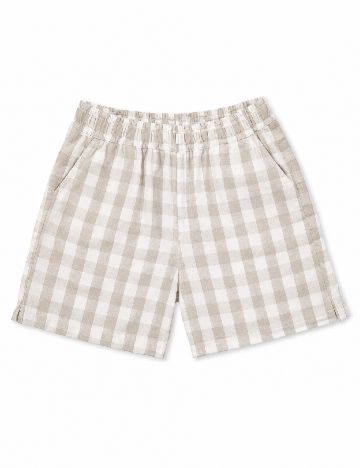 Pantaloni scurti Zara, crem