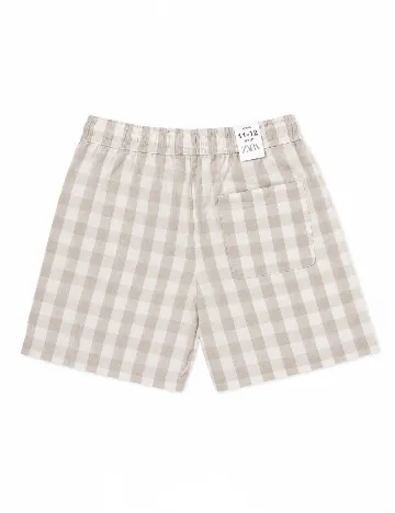 Pantaloni scurti Zara, crem