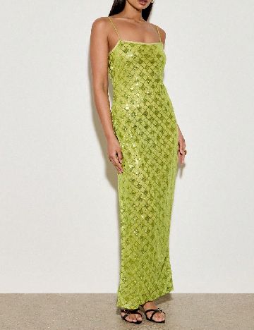 Rochie lunga AiiRZ, verde