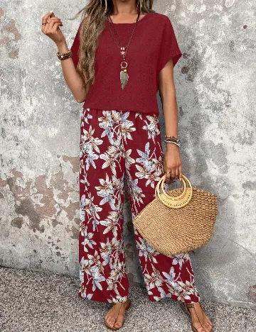 Compleu Emery Rose, visiniu